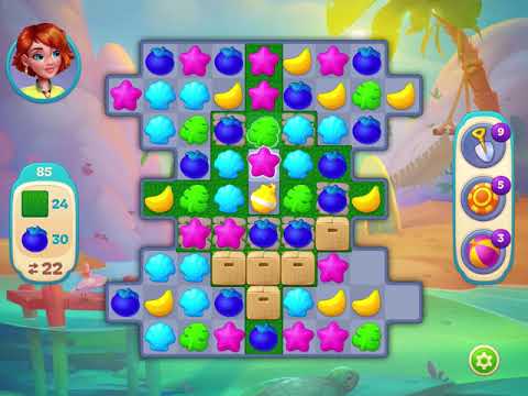 Hawaii Match-3 Mania - Level 85 - No Booster - FULL STORY - CaroGamesNL - *NEW GAME*