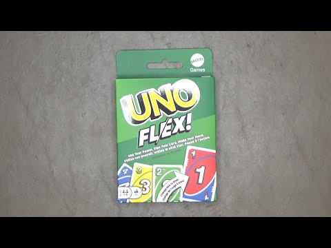 UNO Flex! Card Game Opening