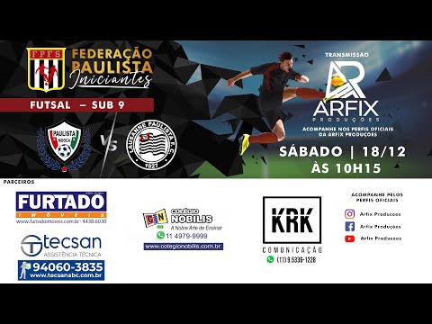 PAULISTA FC x LAUSANNE PAULISTA - FUTSAL FINAL SUB 9