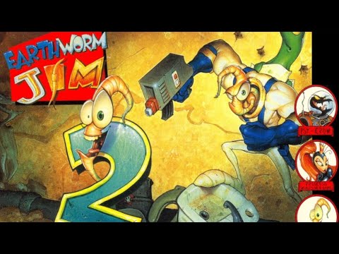Earthworm Jim 2 (PS1) - Very Hard / No Hit Walkthrough