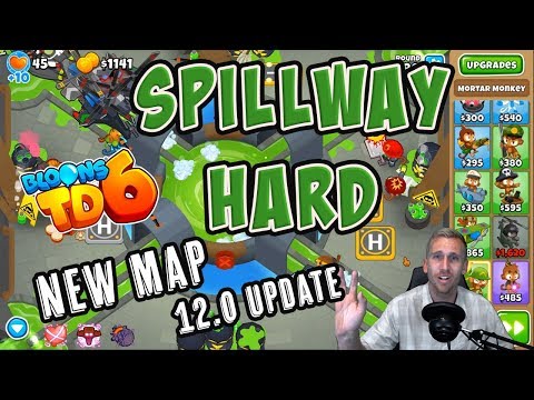 Bloons TD 6 - Spillway Hard Walkthrough