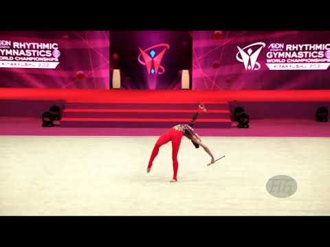 VERDES Andreea (ROU) - 2021 Rhythmic Worlds, Kitakyushu (JPN) - Qualifications Clubs