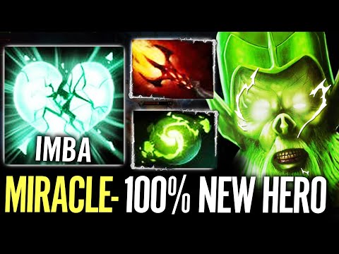 Miracle- 100% New Broken Hero Imba Tactic Dagon 5 Instant Kill Dota 2 Pro Gameplay
