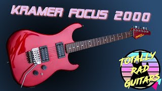 Video thumbnail for 1983 Kramer Focus 2000 (+ Focus Collectors Guide) by Totally Rad Guitars