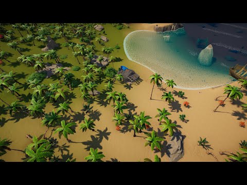 Synty Tropical Jungle Showcase using Presets for MicroVerse