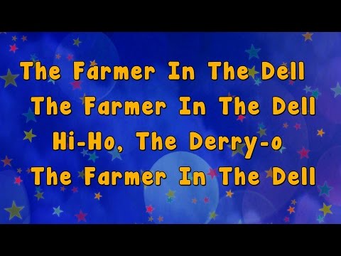 Karaoke - The Farmer in the Dell Rhyme | Karaoke Rhymes