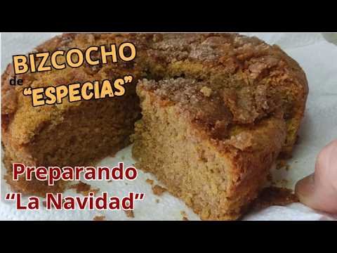 El Bizcocho de Especias Más Fácil (y Más Sano) que Harás
