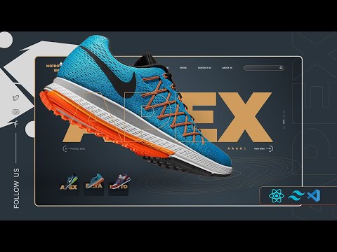 Building a High-Performance Micro Shoes Landing Page in ReactJS | Speed Coding