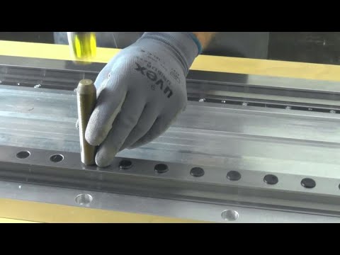 [EN] Bosch Rexroth: Linear Guides - Mounting plastic caps (How-To)