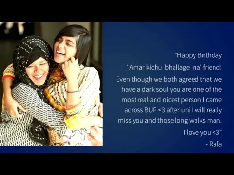 Wishes | Faiza Adiba | Birthday 2016