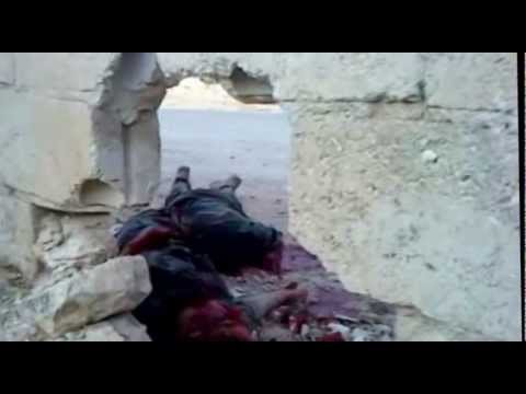 تقرير ميداني عن معركة التصدي للرتل المتوجه الى معرة النعمان من قبل كتائب صقور الغاب