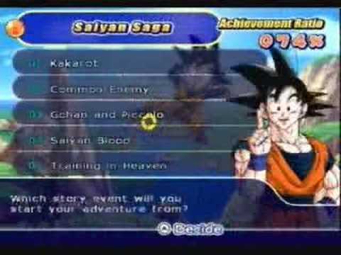 dragon ball z budokai tenkaichi 2 wii commandes