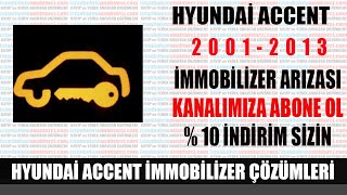 Hyundai Accent Anahtar Sorunu | İmmobilizer Arızası | Çözümleri
