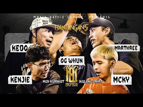 Motus Battle - KEDO vs KENJIE vs MARTHREE vs MCKY vs OG WHUN