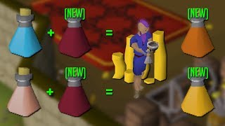 Making NEW Potions For Awesome Profit (Bastion & Battlemage) OSRS