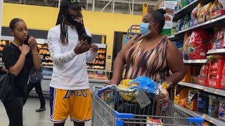 Getting Random Shoppers To Lie For Me! (Am I With Another Girl?)