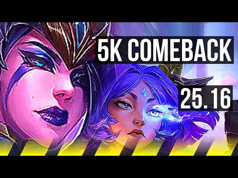 MORGANA & Alistar vs YUNARA & Galio (ADC) | 65k DMG, 5k comeback, 700+ games | NA Master | 25.16