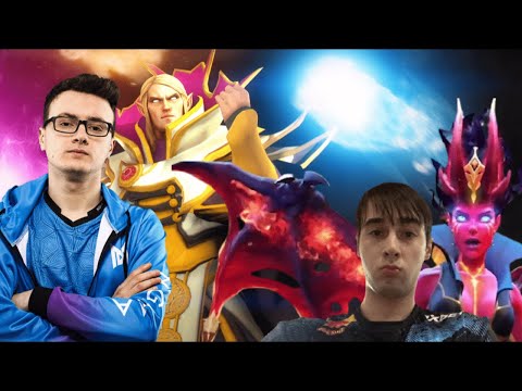 Miracle On His Signature Invoker Wins With KidTrigger | Dota 2