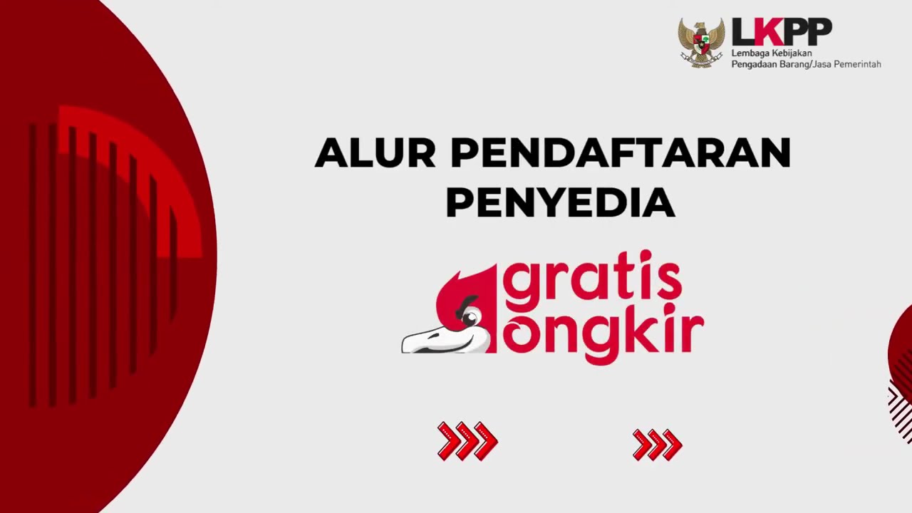 Alur Pendaftaran Penyedia di Gratis Ongkir