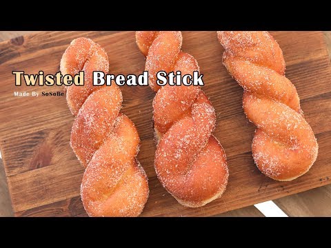 설탕솔솔 꽈배기 도넛 만들기 ( Kkwabaegi, Twisted Bread Stick, Twisted Korean Doughnuts ) - 소소베