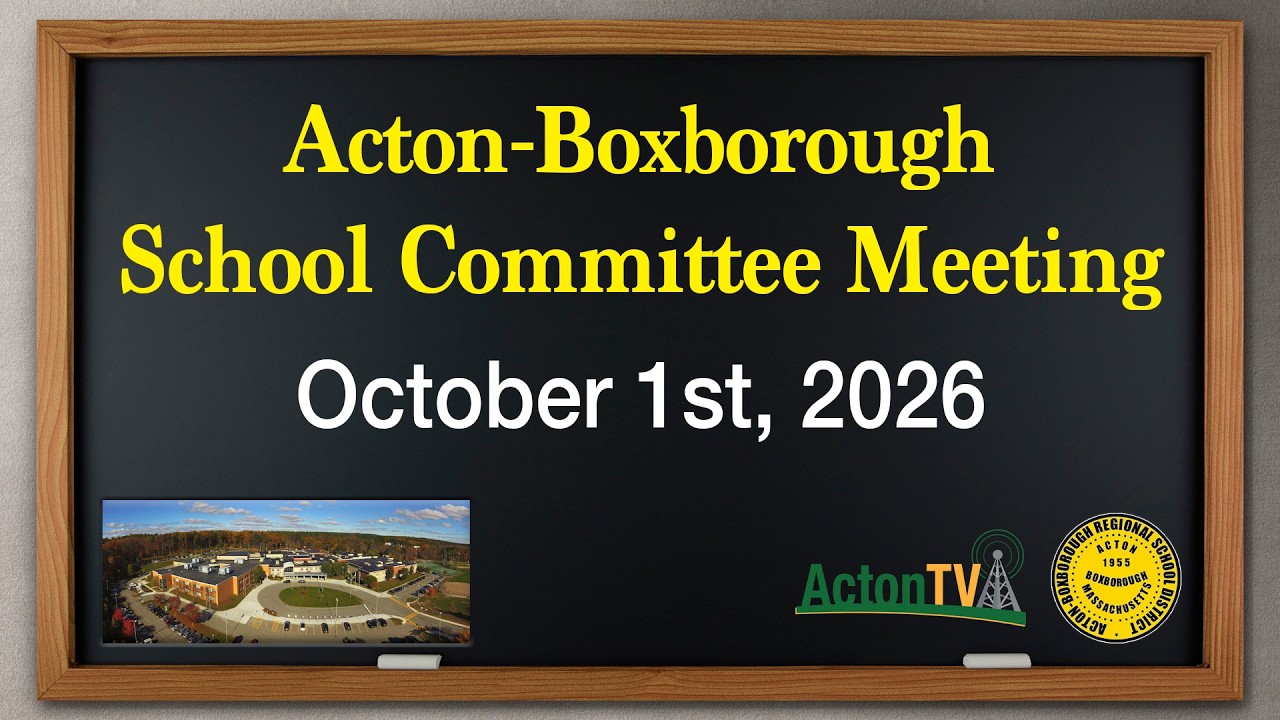 From the School Committee