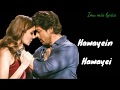 Hawayein song (Sheriya Goshal) female version lyrics
