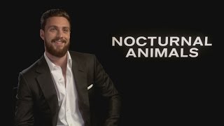 Nocturnal Animals: Aaron Taylor-Johnson on Tom Ford straightening his hair and being hands-on video