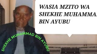 #WASIA MZITO WA SHEKHE MUHAMMAD AYUBU
