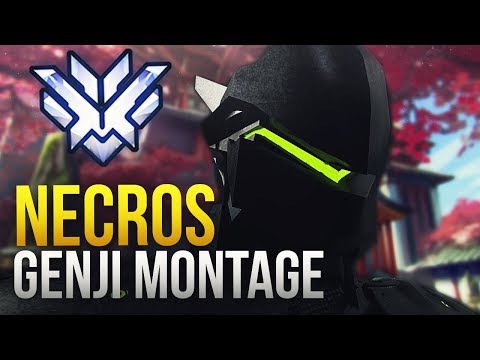 Necros - INSANE GENJI GOD MONTAGE - Overwatch Montage