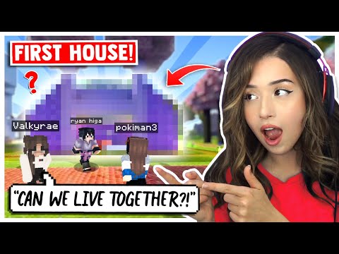Building My FIRST MINECRAFT HOUSE on OfflineTV & Friends SMP!