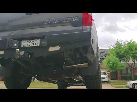 2017 Toyota Tundra Corsa Sport catback exhaust