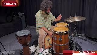 Gon Bops Cajon Pedal featuring Abe Rounds