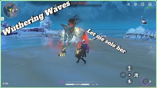 [鳴潮] 無傷紅名怪 踏光之威lv120