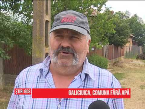 Galiciuica, comuna fără apă