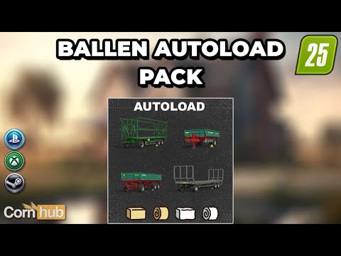 LS25 Mods - Ballen Autoload Pack - LS25 Modvorstellung
