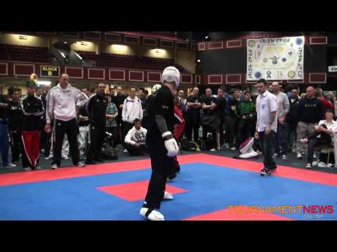 Edoardo Esposito vs Greg Betlach at Irish Open 2012