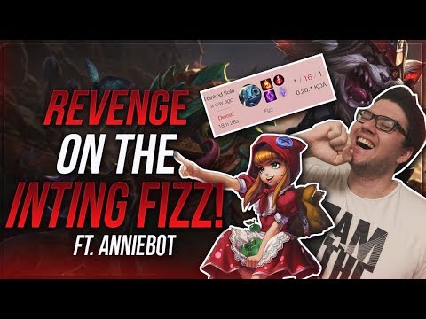 Dyrus and Annie Bot take REVENGE on an INTENTIONAL FEEDER | KLED GAME!!!