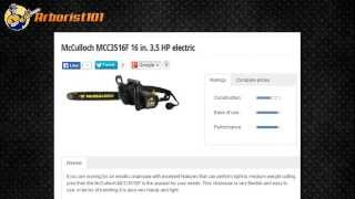 McCulloch MCC3516F 16 in  Review