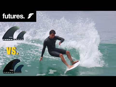 Riding The Twin Fin at a Secret Spot Comparing the Futures T1 and Futures Rasta Twin + Stabilizer