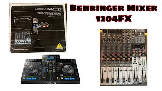 Video thumbnail for Testing my new mixer Behringer Xenyx 1204FX by DMC Soundcheck & Funny Videos TV