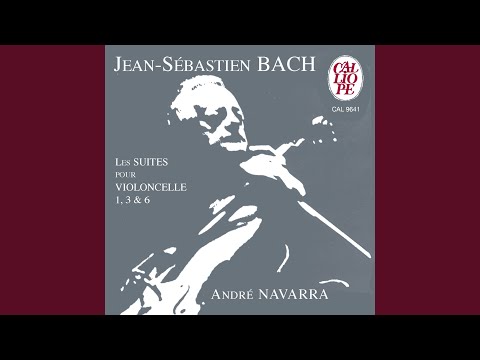 Cello Suite No. 1 in G Major, BWV 1007: I. Prelude