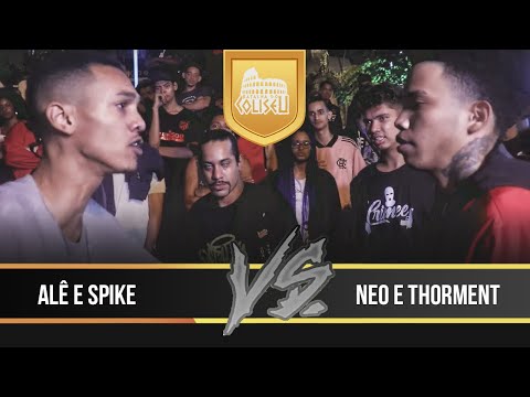 (CLÁSSICO CARIOCA 🔥🔥) NEO E THORMENT X ALÊ E SPIKE - BATALHA DO COLISEU - EDIÇÃO 82