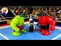 Hulk Vs Red Hulk Lego Superhero Lego Stop Motion Animation