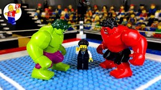 Download lagu Hulk vs Red Hulk 💥 lego Superhero 🔴 Lego Stop Motion Animation mp3