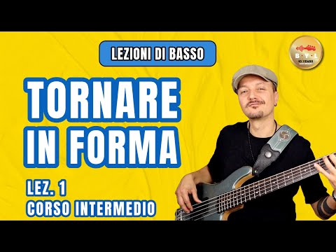 Lezioni di Basso #1 Corso Intermedio - 3 Esercizi per tornare in forma