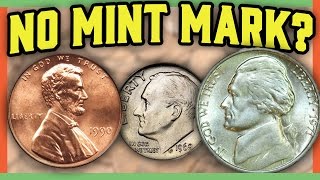 RARE ERROR COINS WORTH MONEY -  MISSING MINT MARK COINS IN POCKET CHANGE!!