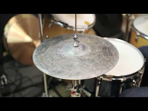 Dream 14" Dark Matter Hi Hats - 1108g/1282g (video demo) image 2