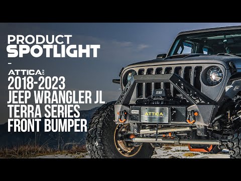 ATTICA 4X4 | 2018-2023 JEEP WRANGLER JL TERRA SERIES FRONT BUMPER