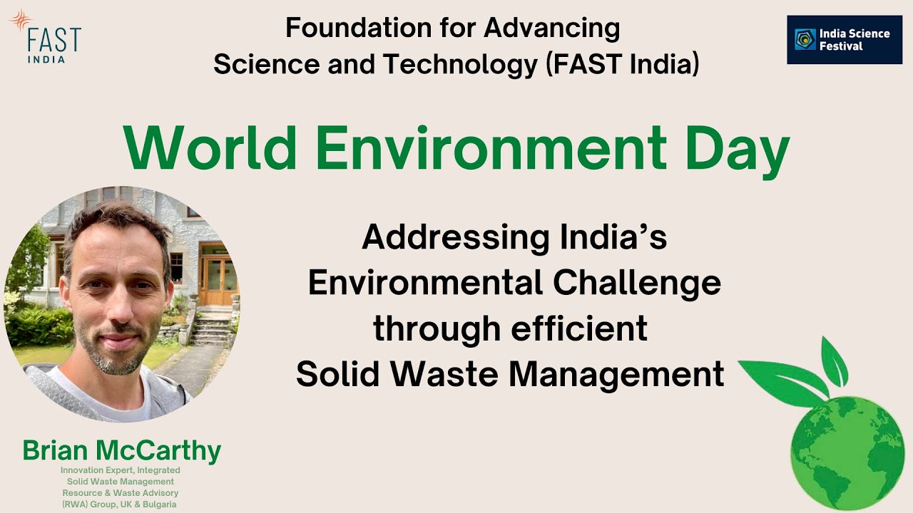 Efficient Solid Waste Management | Brian McCarthy | World Environment Day