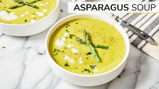ASPARAGUS SOUP | easy vegan recipe